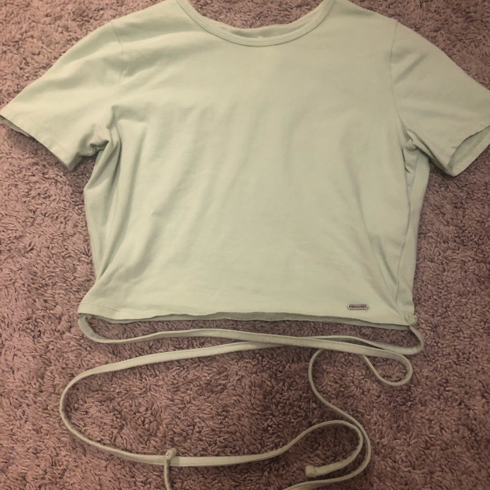 Hollister tie Baby Top